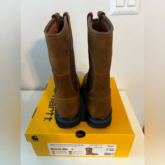 Carhartt Women’s Brown Work Boots - Picture 10 of 12